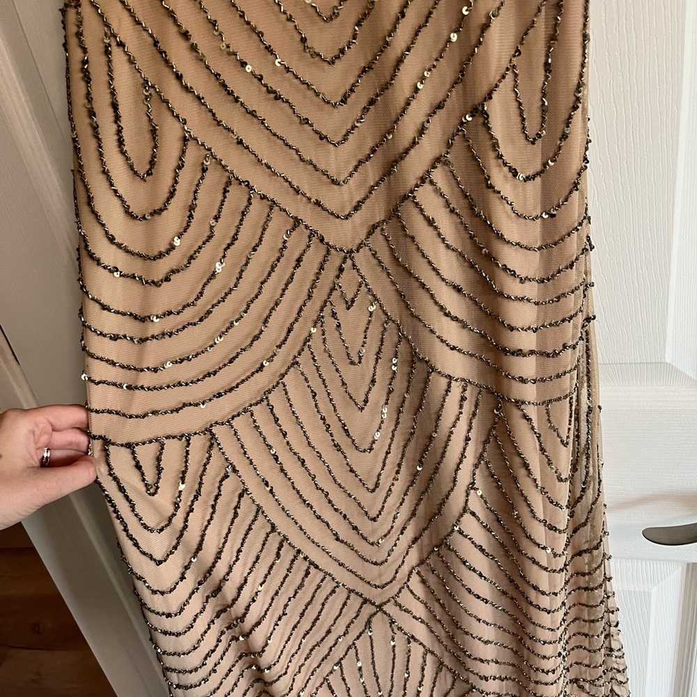 Beaded Adrianna Papell dress - Picture 4 of 8